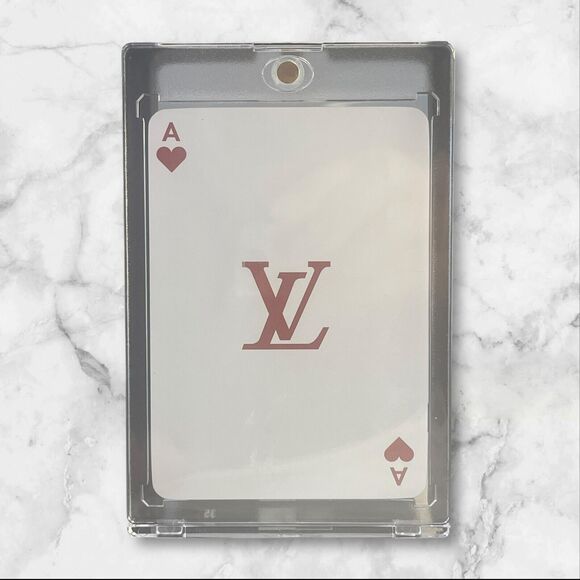 Louis Vuitton Murakami Monogram Playing Card - Ace Of Hearts with COA & Case